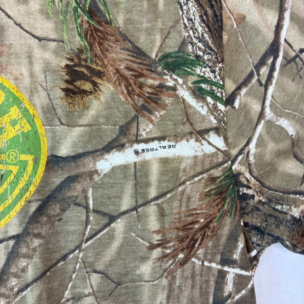 Code V T-Shirt Men XL Camo‎ Luckenbach Texas Realtree Graphic Tee Souvenir - Picture 5 of 7
